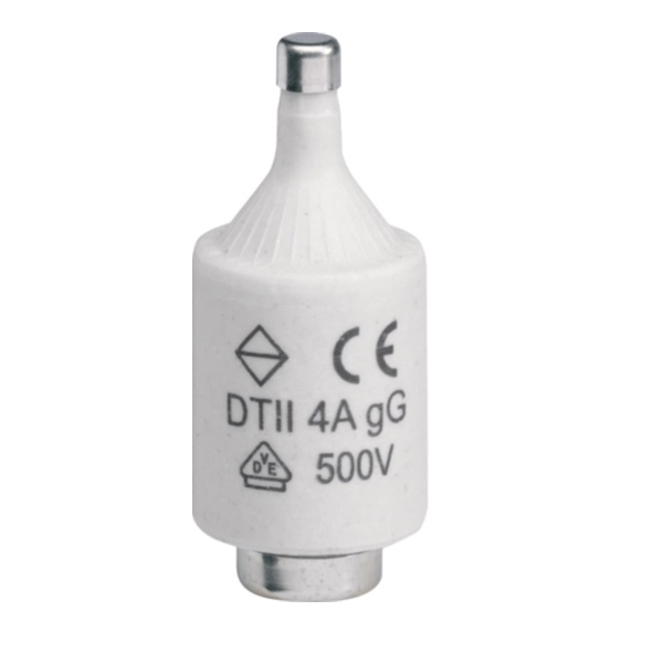 Smeltzekering DII 4A traag 5 stuks