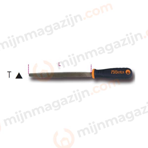 Beta 1719bma8/t driehoek vijl halfzoet 200mm