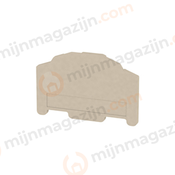 Weidmuller eindplaat  ZAP/TW 7 1706110000