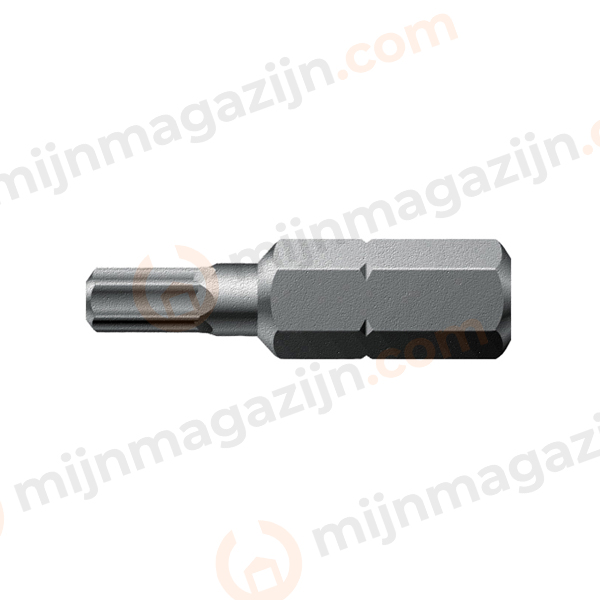 1/4 insertbit 6.0mm L=25mm Met gaatje in punt