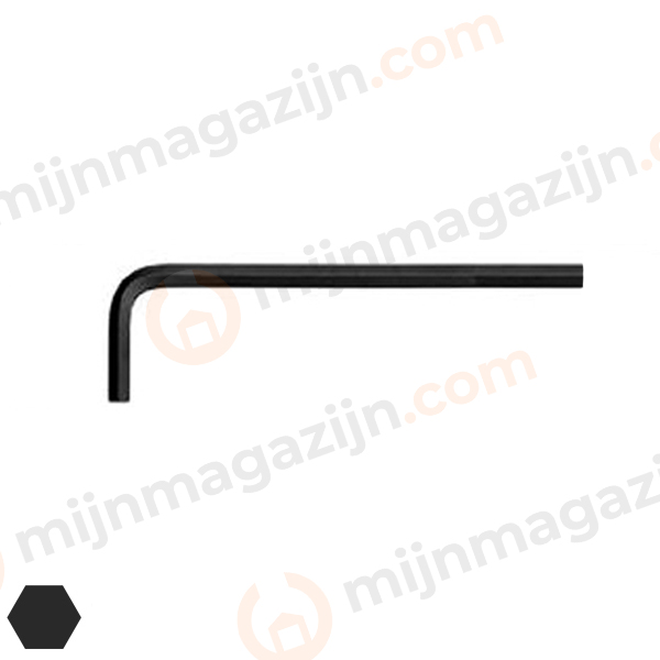 Inbussleutel 27.0x244mm kort zonder kogel zwart