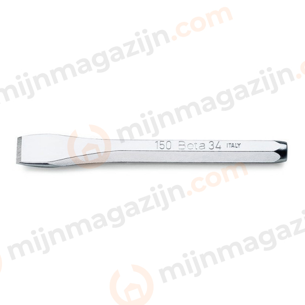 Koudbeitel 21x175mm vlak ovaal 20x12mm