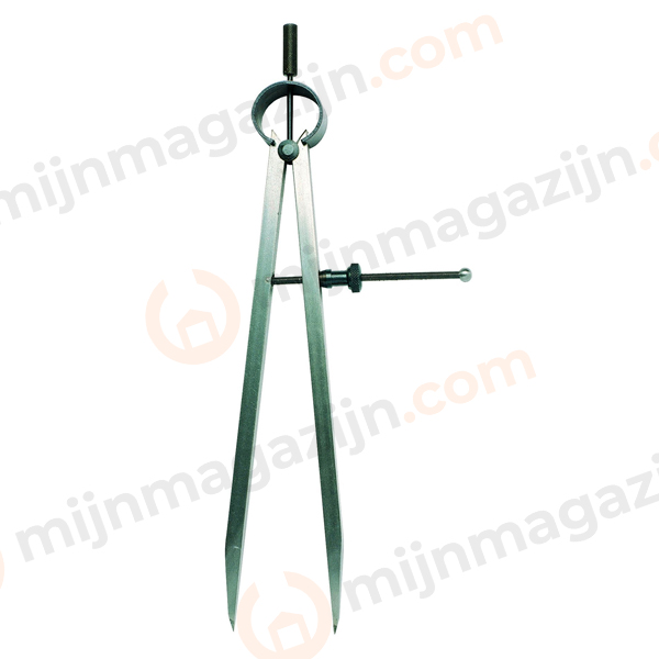 Steekpasser 200mm Met veer en stelschroef