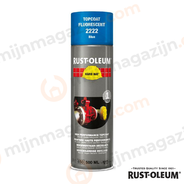Spuitbus 2222 fluorecerend blauw 500ml