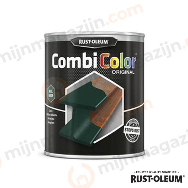 Blik RAL 6005 mos groen 0.75 LT