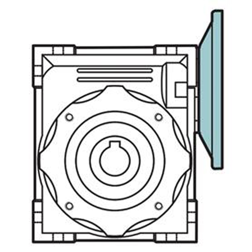 Motorflens BN30 56/B14a 50x80mm st.65mm