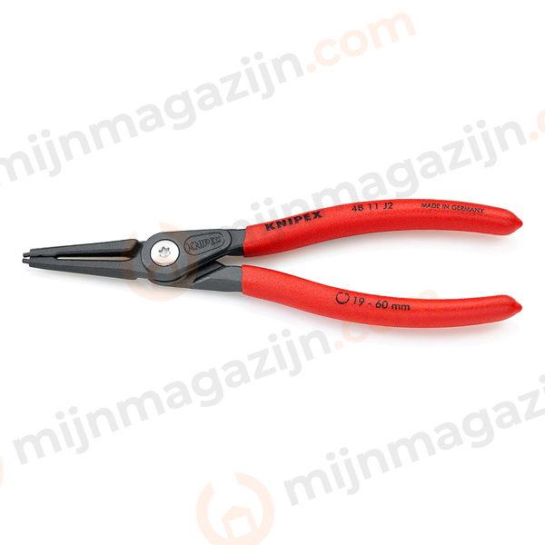 Knipex borgv. 48 11 J1 140mm huis-recht 12-25