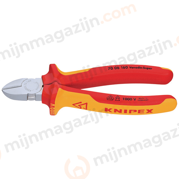 Knipex zijsnijtang 180mm VDE 70 06 180