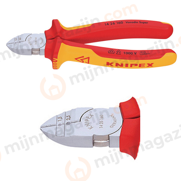 Knipex zijsnijtang 160mm electronica 14 26 160