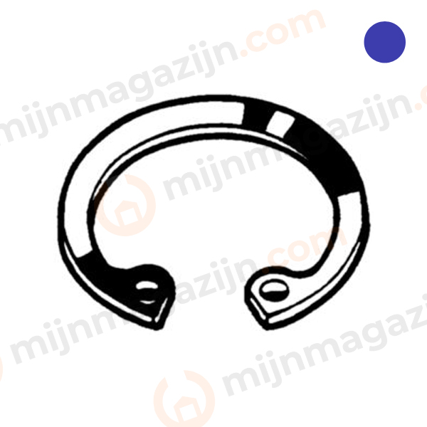 D472 Borgveer huis 52mm RVS