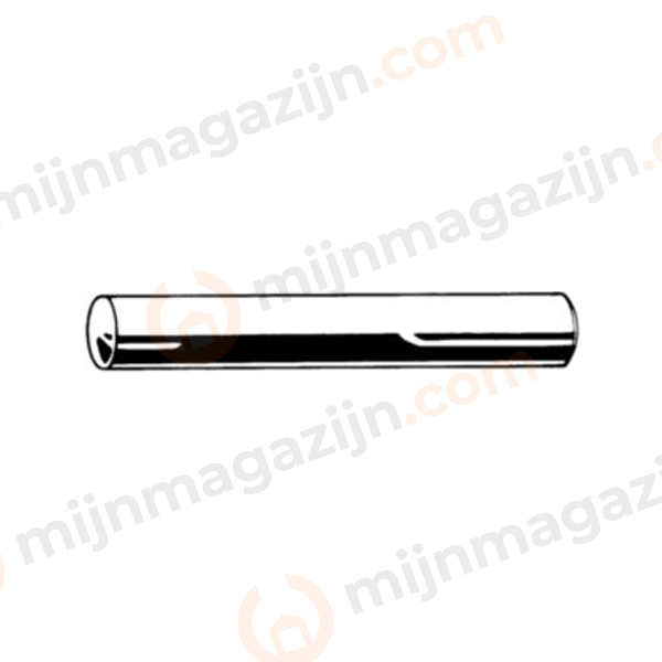 D6325 Cilindrische pen H 6 10x40mm Staal gehard