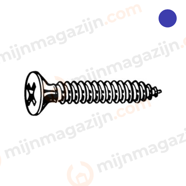 D7982 VK-Plaatschroef PH 3.5x38mm RVS A4