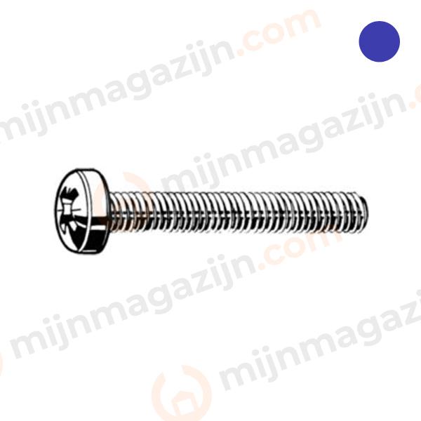 D7985H BCK-Schroef PH M4x10 RVS A4
