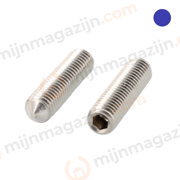 D914 RVS A4 STELS BZK KEG M4X6 - Afbeelding 2