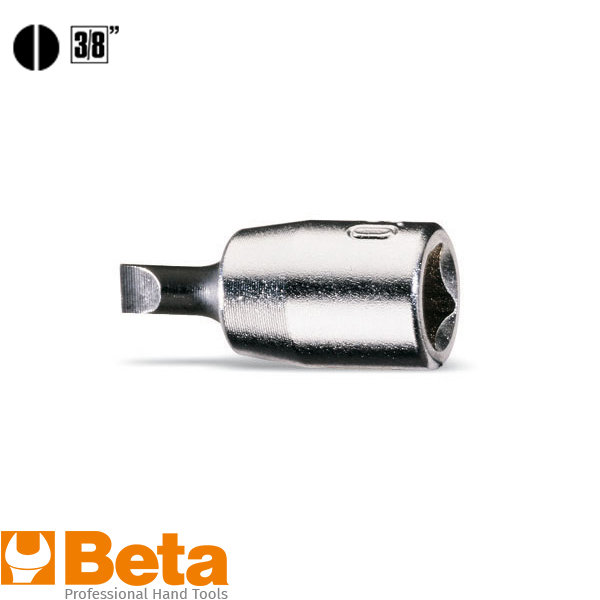 Beta 910lp 3/8 dop schroevendraaier plat 1,6x9mm