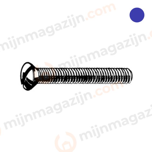 D964 BVK-Schroef M10x20 RVS A4