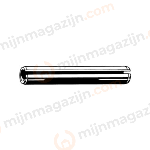 I8752 Spanbus zwaar 8x40mm Staal
