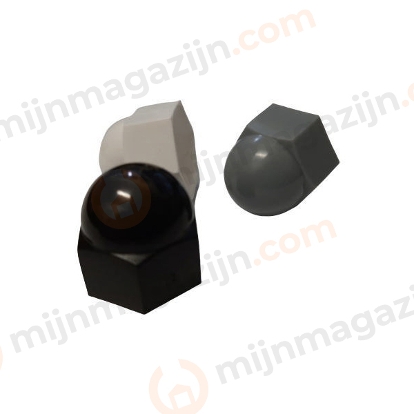 Kunststof beschermkap zwart M12 S = 19