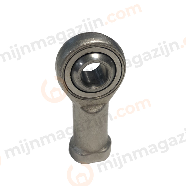 Stangkop RVS M12 PW inw. boring 12mm