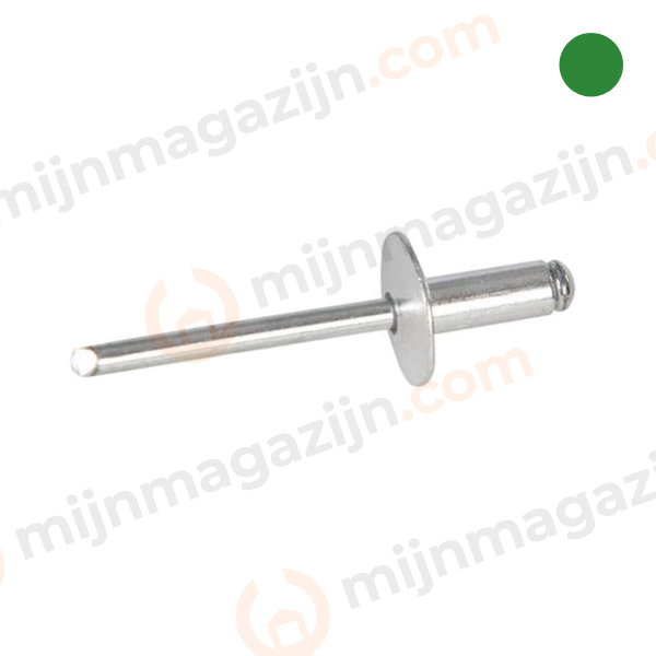 Blindklinknagel Alu/staal EVZ 2.4x10mm kop 5mm MFX