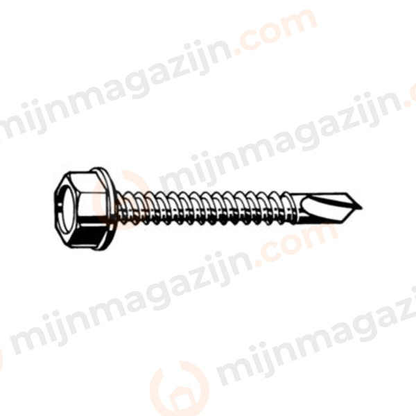 D7504K Plaatschroef zelfb. EVZ 6k 3.5x16mm