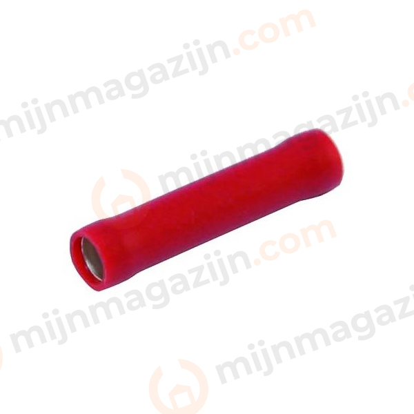 Kabelschoen doorverbinder 0.5-1.5mm rood 100st.