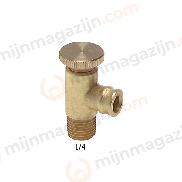 Aftap/afblaas kraan G1/4