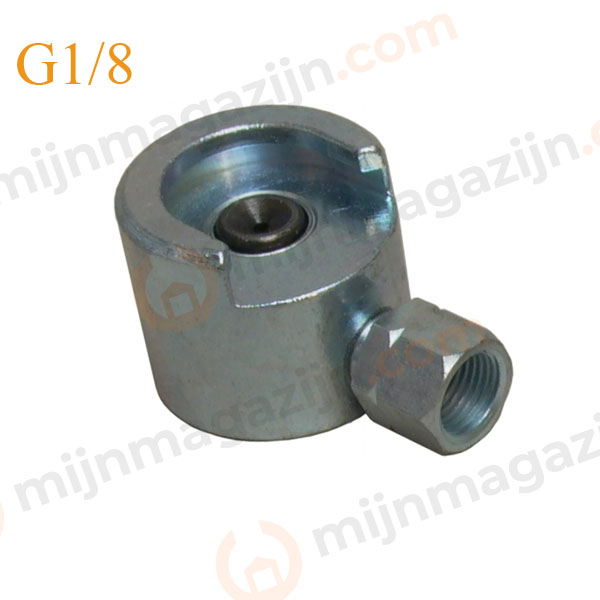 Vetspuit mondstuk G1/8 vlak 10mm