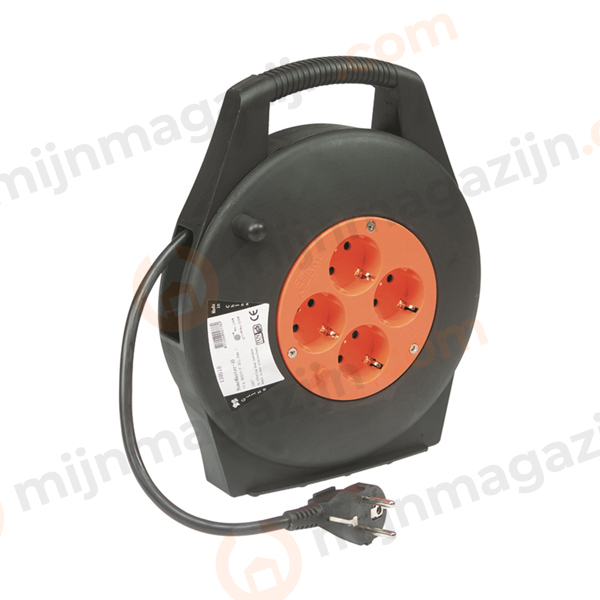 Kabelhaspel 10mtr 3×1.50 Vinyl H05vv-f