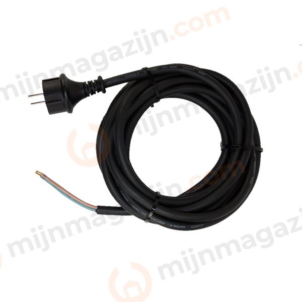Aansluitsnoer 3×2,5mm 3m H07RN-F 16A zwart