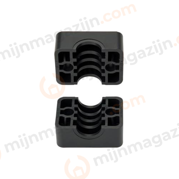 Buisklem 1x32mm grootte A5 Zwart, per paar