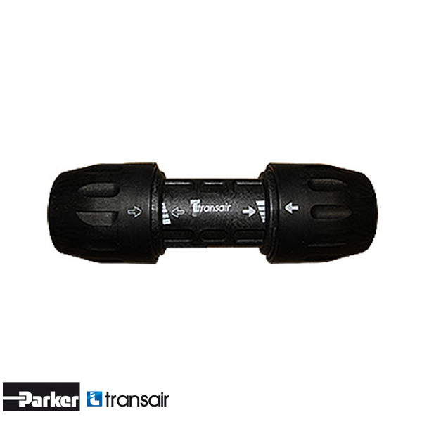 Transair 6606 25 00 rechte koppeling D25
