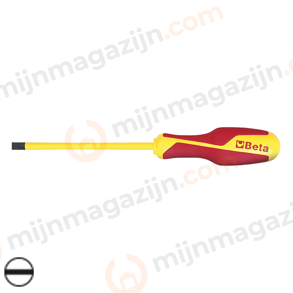 Beta 1274mq schroevendraaier plat 6,5×150 (1000v)