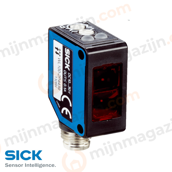 Sick WL100-2N4439 fotocel+reflector NPN M8 4p