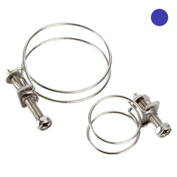 Draad slangenklem 115-125mm RVS