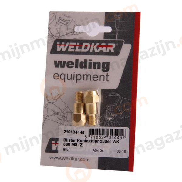 Kontakttiphouder WK360 M8 blister 2 stk