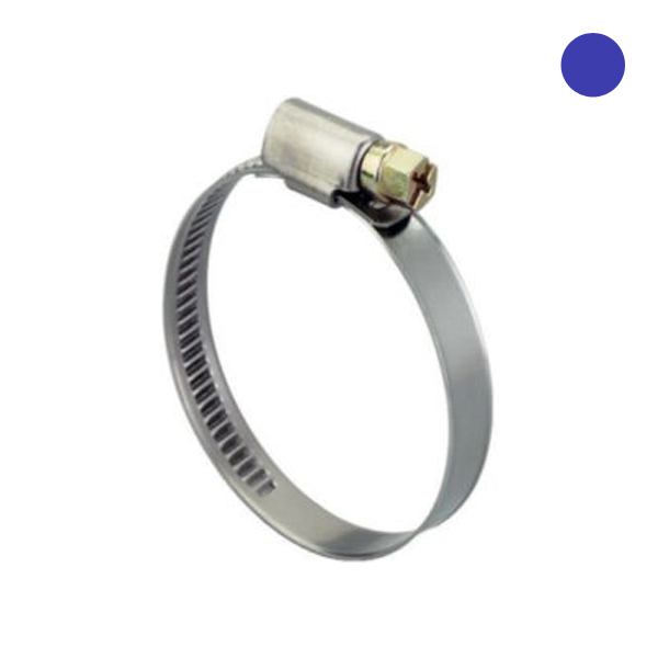 Slangklem 40-60mm breedte 12mm RVS A4