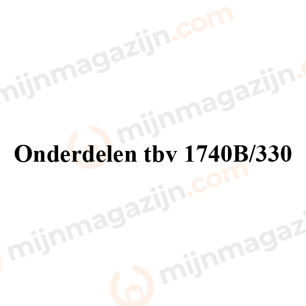 Beta 1740B onderdelenset m2 bekken voor 1740b 330