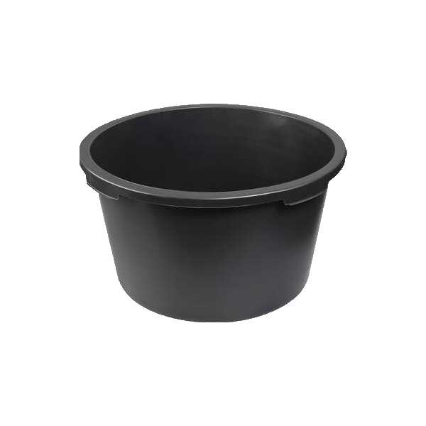 Speciekuip PE zwart 65 Liter