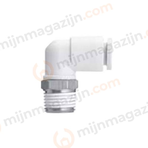 SMC KQ2L08-03NS haakse insteekkopp. 8mm x 3/8