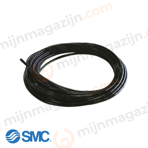 SMC PU slang 10×6.5 zwart rol 20M