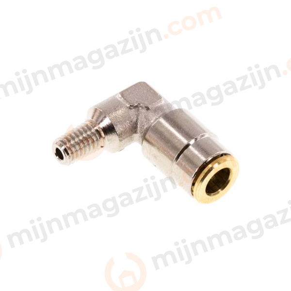 Insteekkopp. hogedruk haaks 6mm x M6