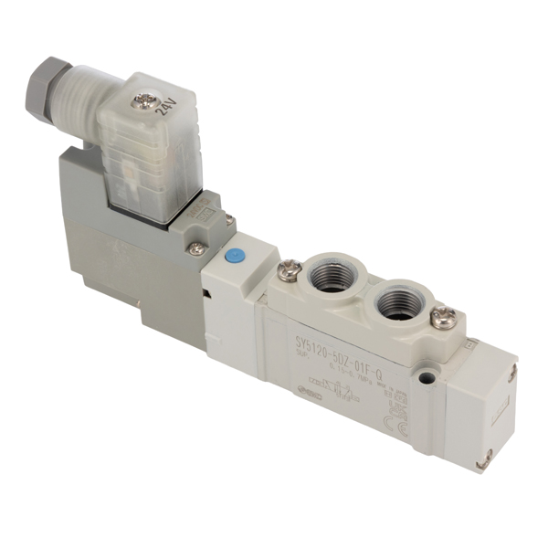 SMC SY9120-5DZ-03F-Q  5/2 ventiel 3/8 + DIN stek.
