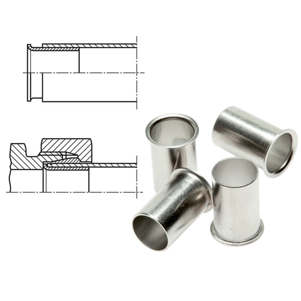 Steunhuls RVS 6mm buis 8×6