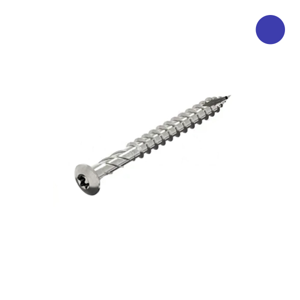 Vlonderschroef TX25 5x50mm gecoat RVS