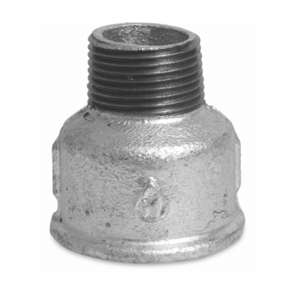 246 Verloop soknippel GEG. 1 1/4-1” zwart