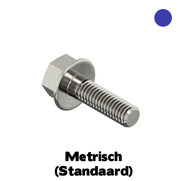 D6921 Zeskantflensbout M6x10 A2