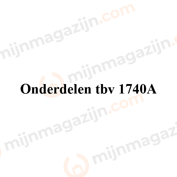 Beta 1740 A/K2 onderdelenset bekken voor 1740A