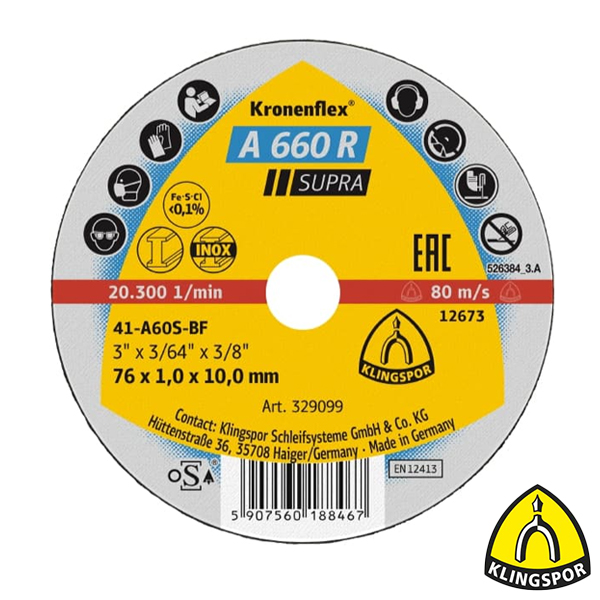 Doorslijpschijf 50×1.0x10mm