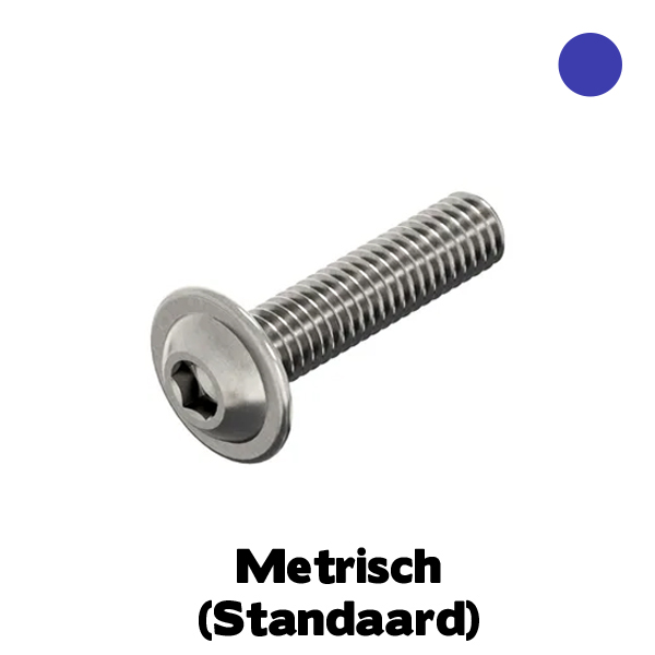 LBK-flensschroef BZK M6x20 RVS A4